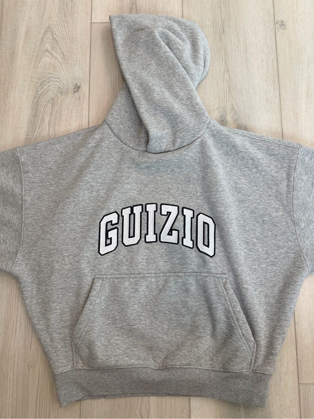 Danielle Guizio Oversized Gray Hoodie M